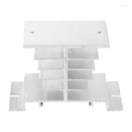 Refroidissements d'ordinateur 1pc monophasé SSR dissipateur de chaleur radiateur de dissipation en aluminium