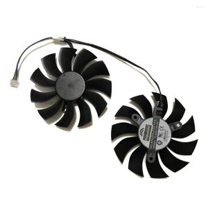 Computerkoelingen 2 pc's/set 4pin 85 mm GTX 980TI 950 GPU VGA Cooler Graphics Card Fan voor EVGA GTX980TI GTX950 ACX2.0 Videokaarten Koeling