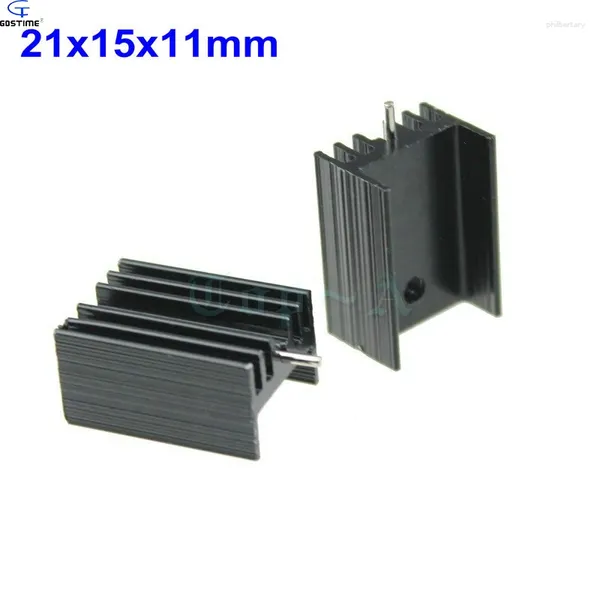 Refroidissement de l'ordinateur 50 pcs gdstime 21x15x11mm à 220 ic thermor radio