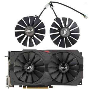 Datorkylningar 95MM PLD10010S12H RX580 470 Grafikkort kylfläkt för ASUS ROG Strix GTX 1050 1080 GAMING GTX1050Ti 1080Ti GUP