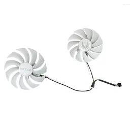 Ventilateur de refroidissement pour ordinateur, pour ZOTAC GAMING RTX 3060 Ti AMP blanc RTX3070 Twin Edge GPU 100MM GAA82S2U 89MM GA92S2U