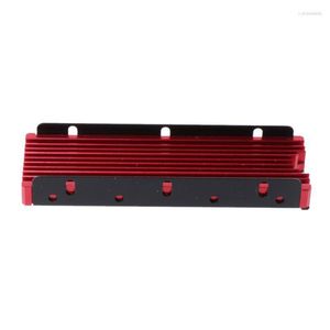 Ventilateurs de refroidissement d'ordinateur M0XB anti-poussière NVME M.2 dissipateur thermique refroidissement plaque thermique pour 2280 PCI-E SSD Rose22