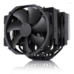 Computer Coolings Fans Noctua NH-D15 D15S D15 Chromax. zwart 6 Heatpipe Dual Tower Ontwerp CPU Koeler 140mm PWM Koelventilator Voor Intel AMD