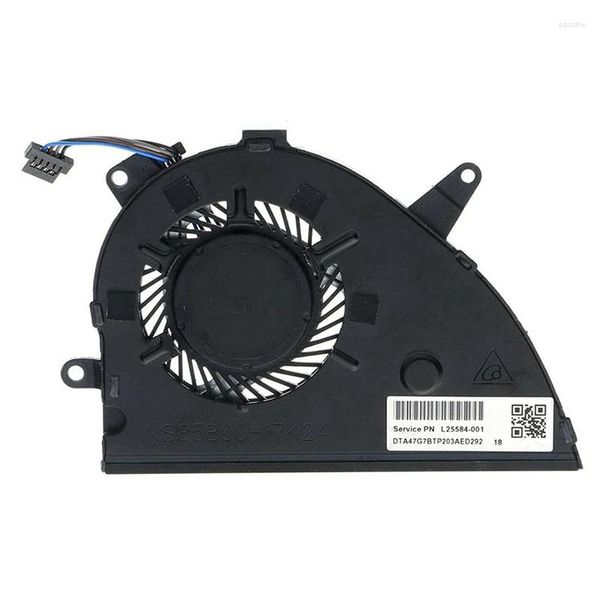 Ventilador de refrigeración de CPU para ordenador portátil para Pavilion 15-CW 15-CS CS0053 L25584-001 TPN-Q210 NS85B00 17K24 20N28