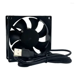 Refroidisseurs d'ordinateur Puissant ventilateur de refroidissement à roulement à billes USB DC 5V Refroidisseur de processeur 3000R pour châssis de boîtier PC