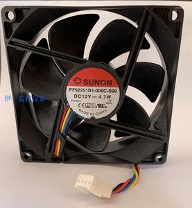 Computerkoeling Sunon PF92251B1-000C-A99 9225 12v 4,7W dubbel kogellager Pwm 4-pins koelventilator