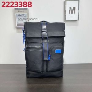 Designer informatique Tumiis Men Sac à dos Capacité de navettage Sac à dos Sac de mode grande entreprise Ballistic Nylon Casual Initiales étanche 222388 RBKP