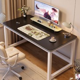 Table de bureau de bureau de bureau d'ordinateur E-sports Table de jeu simple Table d'étude de bureau simple