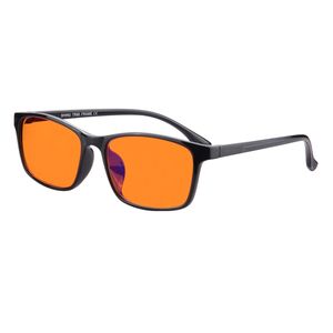 Computadora hombres receta TR90 bloqueo de luz azul komputer gafas hombre 2021 lentes naranjas