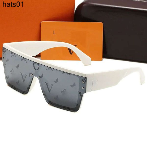 Ordinateur Hommes Cadre Miroir pour Femmes Lunettes De Soleil Lettre Lunettes De Soleil Mode V WAIMEA L Le Même Modèle Crème Solaire Protection UV Haute Qualité U