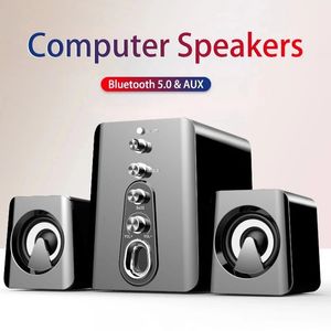 Computer Sers Home Theater Systeem Caixa De Som PC Bass Subwoofer Bluetooth Ser Muziek Surround Voor Boombox Desktop Laptop 231204