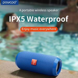 Computer Sers POLVCDG Draadloze Bluetooth 53 waterdichte ser ondersteunt TF-kaart FM 360 stereo surround outdoor draagbare sers 117-serie 231204