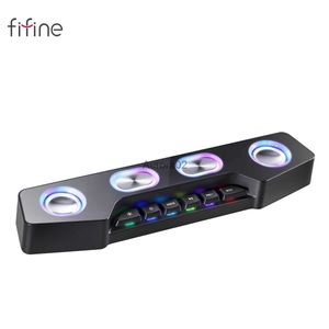 Computerluidsprekers FIFINE Computerluidspreker Bluetooth-compatibel Draadloos Gaming RGB Desktopluidspreker voor PC Laptop Telefoons Streaming Party-AmpliGame YQ231103