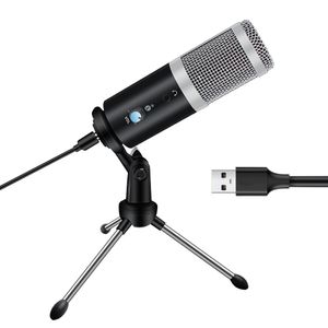 Ordinateur Usb Pc Microphone trépied Microfono avec prise casque Usb cardioïde D97 Microfone Condensador avec araignée pour le Streaming