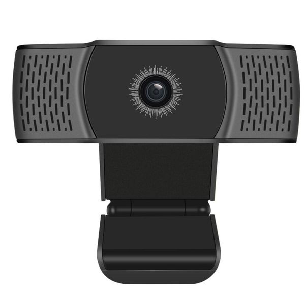 Webcam d'ordinateur avec Microphone intégré 2MP Full HD 1080P, vidéo grand écran, accessoires de travail à domicile, caméra Web USB pour PC