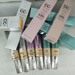 Nouveau correcteur marque Maquillage haute qualité fond de teint crèmes correcteur moyenne lumière visage apprêt Maquillage à vendre