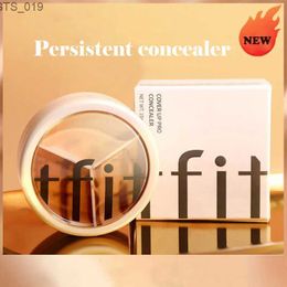 Concealer Kleur Concealer Plaat Professionele make-up Concealer Zwarte oogcirkel Drie kleurencorrectie Gezichtsoogcosmetica