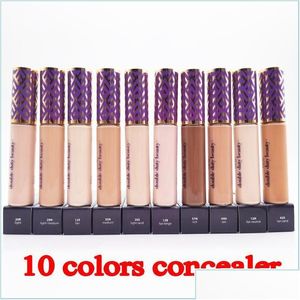 Concealer Contour Vloeibare Foundation Gezichtsmake-up 10 kleuren Licht zand Fair Medium Beige Tan 10 ml Topkwaliteit Drop Delivery Health Beau Dhcue