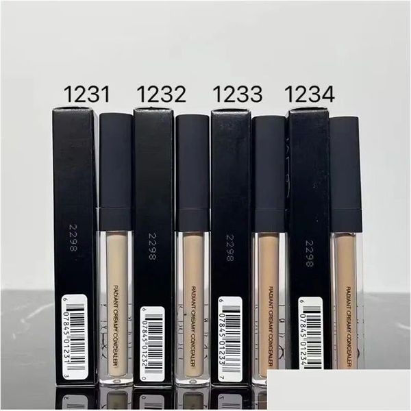 Corrector Cosméticos Radiante Crema Líquida Cremosa Impermeable Base Base Círculo Oscuro 6ml 4Colors Entrega de Gotas Salud Belleza Maquillaje Fac Dhn3U