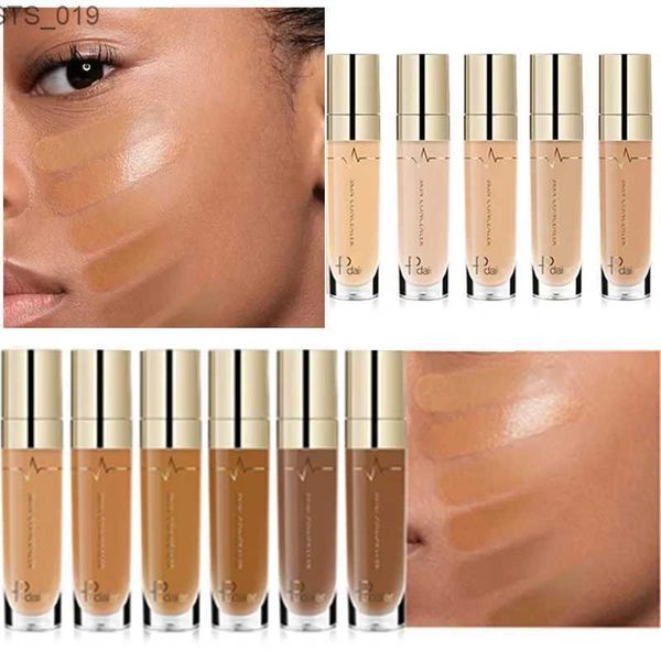 Concealer Gezichtscontour Concealer Vloeibaar Waterdicht Volledige dekking Foundation Corrector Palette Base Professionele make-up voor de donkere huid