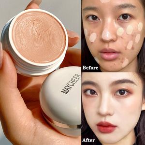 Concealer Foundation Crème Volledige Dekking Donkere Kringen Acne Vlekken Whitening Hydraterende Waterdicht Fleuren Gezicht Base Tone Make-Up 230617