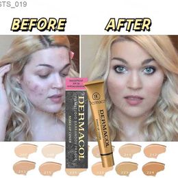 Concealer Hoog dekkende waterdichte concealer Make-up foundation Hypoallergeen Langdurige concealer Tattoo Covering Cream Make-up