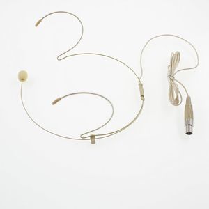 Microphone casque serre-tête à condensateur avec Mini connecteur XLR TA4F 4 broches pour transmetteur sans fil PGX14 SLX14