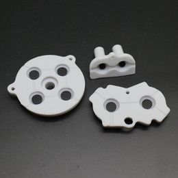 Geleidende rubberen contactpad Knop D-Pad Reparatie voor GBA Console GameBoy Advance Silicon Pads DHL FEDEX UPS GRATIS VERZENDING