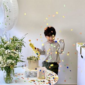 Confeti aspersor mezcla de colores papel tisú confeti decoración cumpleaños boda fiesta manualidades de papel DIY
