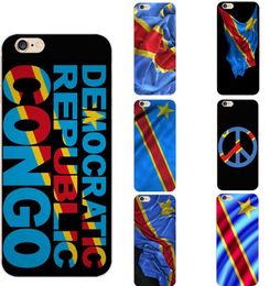 Congo Democratische Republiek Nationale Vlag Vrede Geen Oorlog Thema TPU Telefoon Gevallen Voor iPhone 6 7 8 11 max pro S XR X Plus7794495