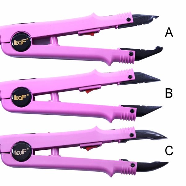 Conectores 1 pieza JR611 A/B/C punta extensión de cabello profesional fusión hierro calor conector varita herramienta de fusión de hierro + salida de EE. UU.