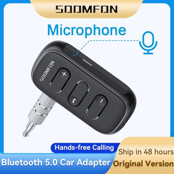 Conectores 3.5 mm Jack Aux Adaptador Bluetooth Wireless Bluetooth 5.0 Receptor para altavoces Auriculares CAR STEREO STEREO KIT