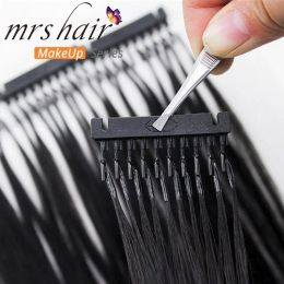 Connecteurs Extensions de cheveux 6D outils d'extension de cheveux de machine les cheveux 6D peuvent être teints accessoires kit d'extension de cheveux chaque pc a 10 brins