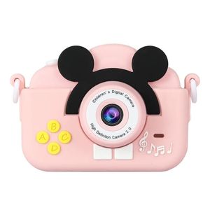 Connecteurs Enfants Camera Toy Camera Prenez des photos Mic Mouse Camera Baby Mini Caméra pour Girl Boy Child's's Birthday Christmasgift