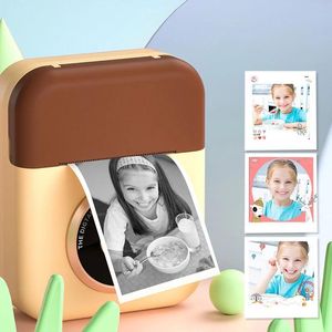 Conectores Cámara de impresión instantánea para niños con papel fotográfico Cámara para niños Regalos de cumpleaños Cámara digital de video fotográfico HD de 2,4 pulgadas 1080p para niños