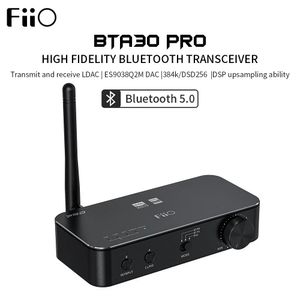 Connectors Fiio BTA30 Pro Hifi Wireless Bluetooth 5.0 LDAC Lange Range 30m Zenderontvanger voor pc/tv/luidspreker/hoofdtelefoon