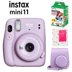 Connectoren Fuji Instax Mini11 Instant Camera Origin Fujifilm roze/blauw/grijs/wit/paars met Instax Mini Film Photo Paper Hot Sale