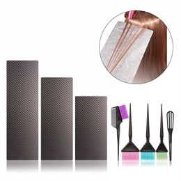 Connecteurs ensemble d'outils de teinture pour coiffeur mettant en évidence le panneau de papier d'aluminium accessoires de Salon de coiffure 3 pièces 230906