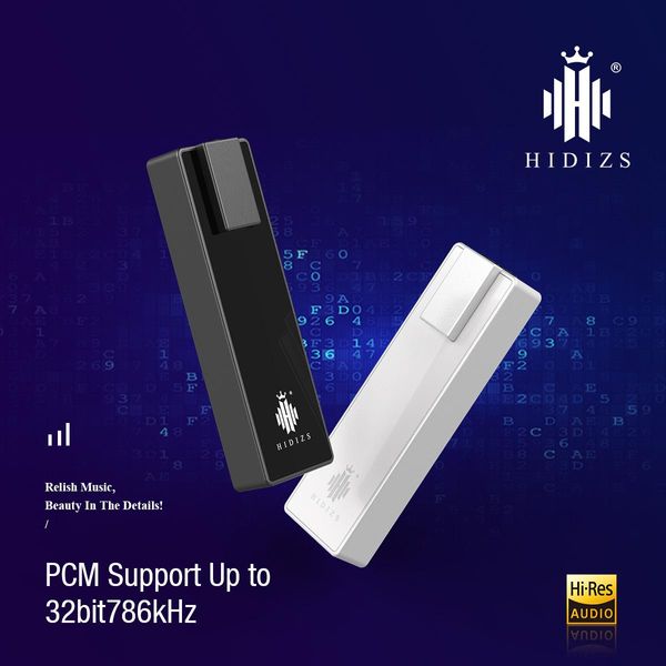 Connecteurs Hidizs S9pro embauche l'amplificateur de casque HiFi Décodage USB Type C DAC à 3,52,5 mm AMP pour les téléphones / audio portable PC