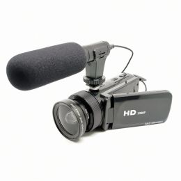 Connecteurs Connecteurs en haute définition Caméra vidéo numérique avec microphone Wideangle Lens Home Durable Digital Video Camera