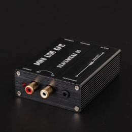 Connectoren HQ5 HIFI USB Sound Card DAC naar S/PDIF PCM2704 Digitale naar analoge audioconverter Optische coaxiale DAC Decoder Pro Converter