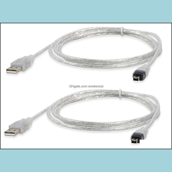 Connecteurs, fiches Prises Fournitures Aessories Composants électroniques Office School Business Industrial USB vers Firewire Ieee 1394 4 broches Ilink