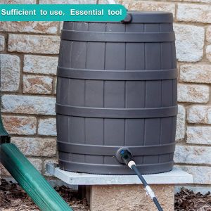 Connectoren Regenton Omstellingsset PVC Waterton Aansluitingen Kogelkraan Tuinkraan Voor 10 Liter 20 Liter 50 Liter 100 Lite