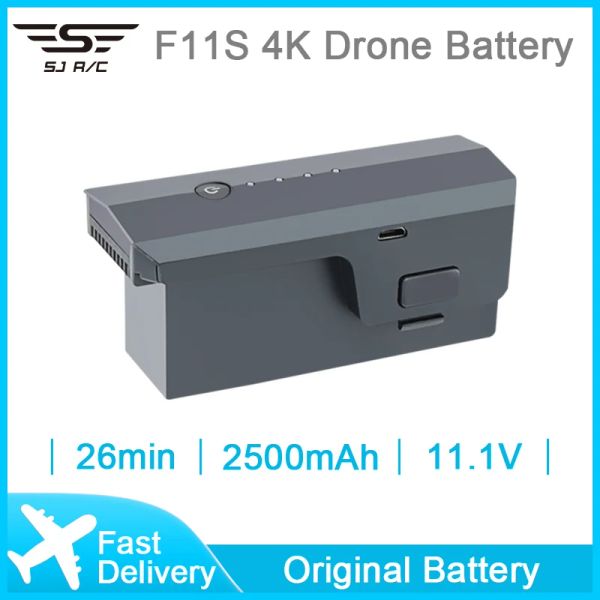 Connecteurs SJRC F11S 4K Pro Drone 11.1V 2500 MAH Batterie Oriiginale F11 4K CAME 5G GPS DRON ACCESSOIRES RC PIÈCES DE TAPPERS