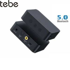 Connectoren Tebe 4 in 1 Bluetooth Audio Zender Spdif Coaxiale Draadloze 3,5 mm Aux Tf-kaart Muziekzender Adapter voor Pc-hoofdtelefoon