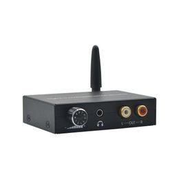 Connectoren Vaorlo 192kHz digitaal naar analoge audioconverter Bluetooth DAC Converter Optische coaxiale ingang RCA 3,5 mm audio -uitvoeradapter