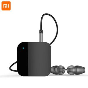 Conectores Xiaomi L8 Auricular Bluetooth Receptor de audio Inalámbrico HiFi Collar Clip Auriculares Bluetooth Chip Qualcomm CSR tiempo de espera 300 horas