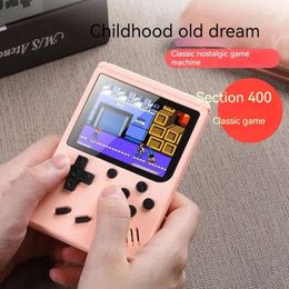 Console Retro Aron Party Portable Supplies Mini Hine 3 inch 400 In 1 Games handheld kinderen nostalgische game doos singles doubles