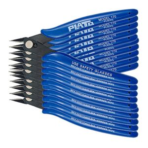 Consoles 10PCS Modèle de fil Fil Fine Couper Ligne de décapage Fixation à main outils à main 170 Câble côté Snips Diagonal Snips Flush Tools électroniques