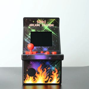 Consoles 2,5 pouces 8 bits Mini Arcade Station Console Construit dans 200 jeux classiques Player Portable Retro Handheld for Kids Gaming Gamepad